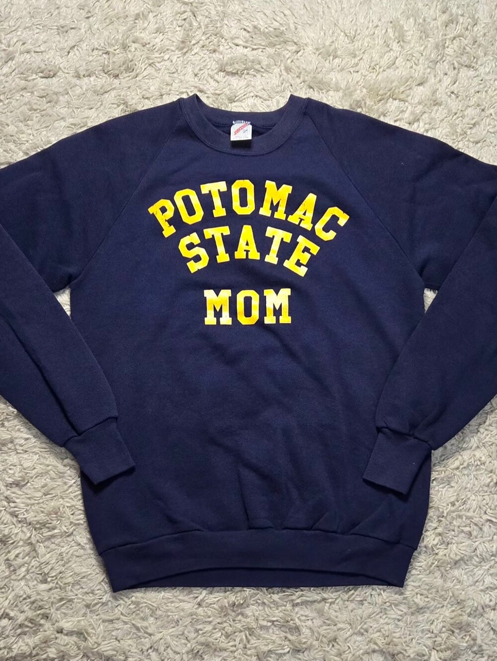 VTG 80/90s Potomac State Mom Navy Crewneck